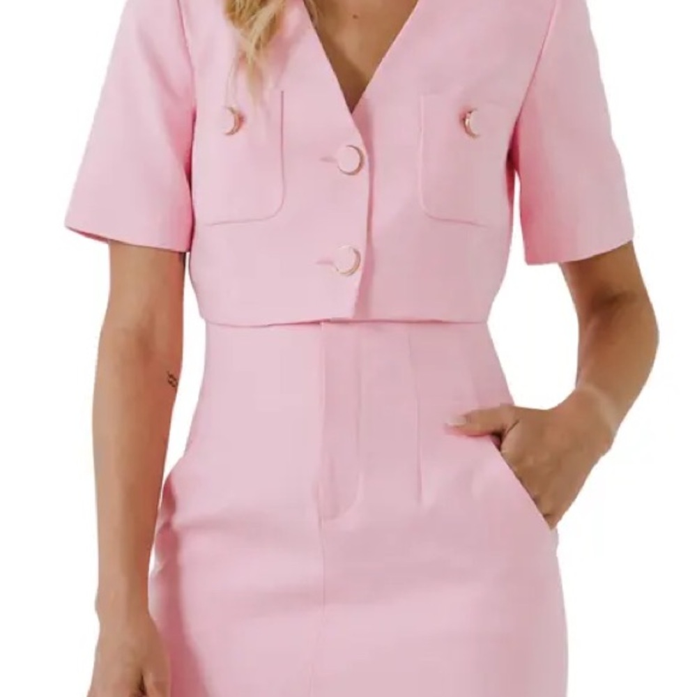 NWT Chic Pink Two-Piece Set